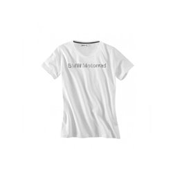 T-shirt BMW Logo Femme Blanc