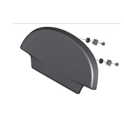 Dosseret pour topcase BMW petit modèle 28L F800GT/R, R900RT, R1200R/RT/ST