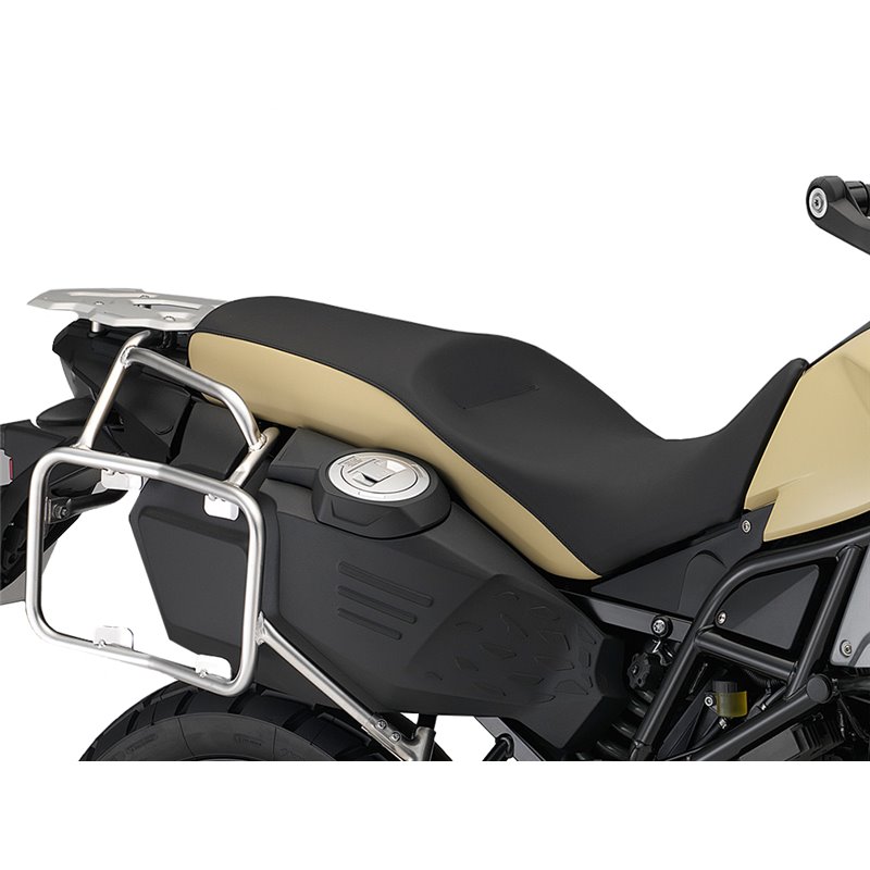 Selle haute BMW, noir/sable - F800GS Adventure