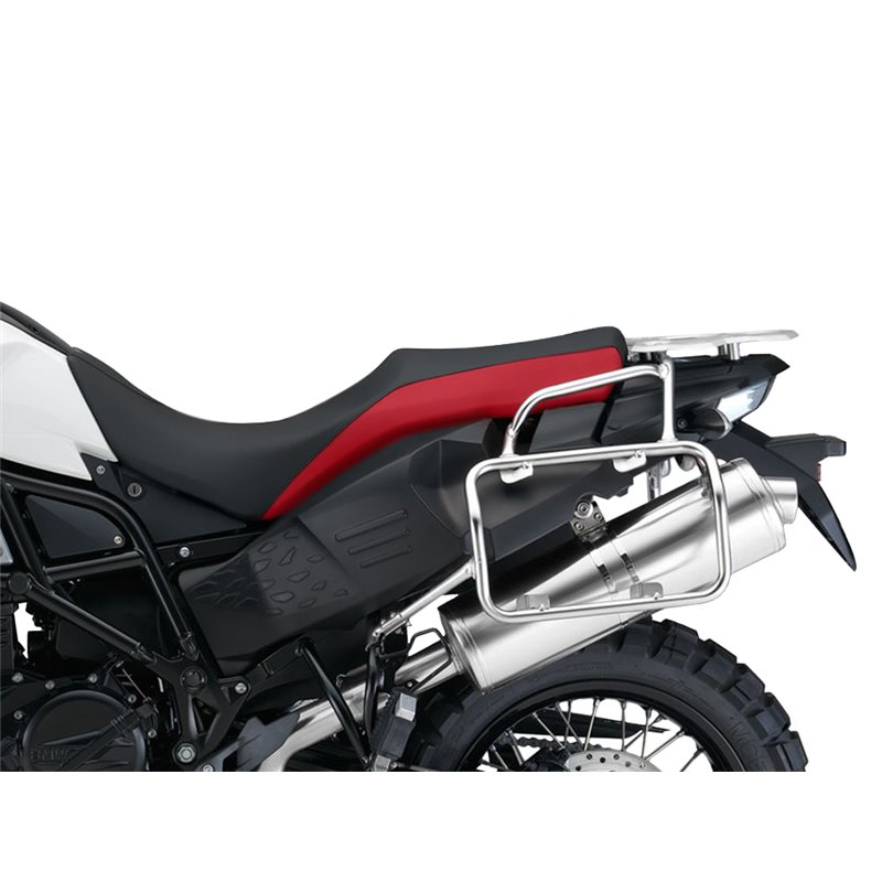 Selle haute BMW, noir/rouge - F800GS Adventure