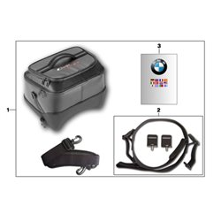 Sacoche de tunnel central BMW C 600 Sport 2012-2015 (K18)