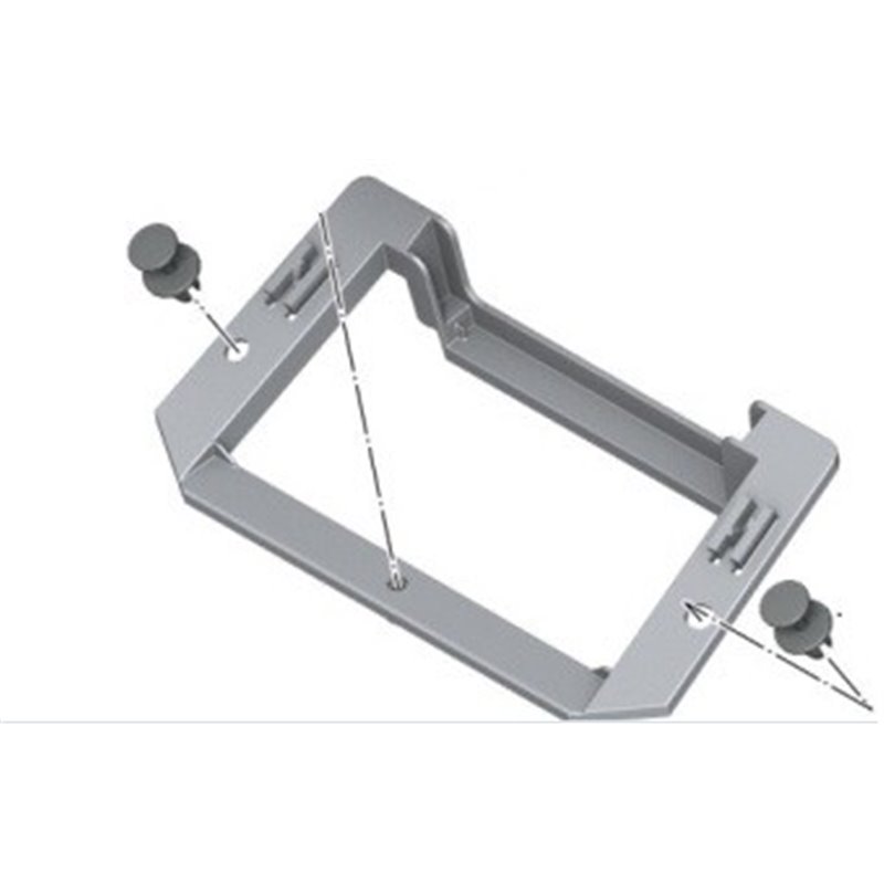 Support DWA pour alarme antivol - S1000RR (K46) et S1000R (K47)