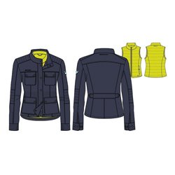 Veste avec gilet amovible BMW GS Femme