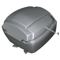 Topcase BMW pour C Evolution (K17) C650Sport, C600Sport (K18) C650GT(K19)