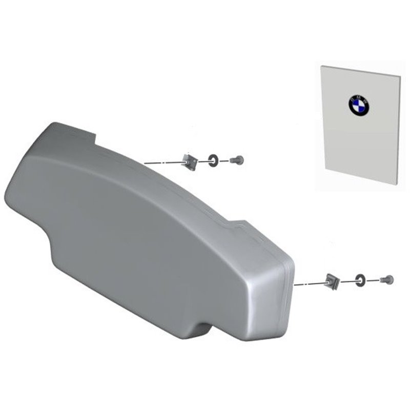 Dosseret pour topcase 35 litres