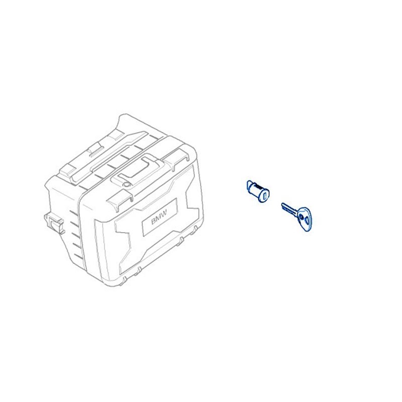 Barillet de serrure BMW - R1200GS F650GS F700GS F800GS