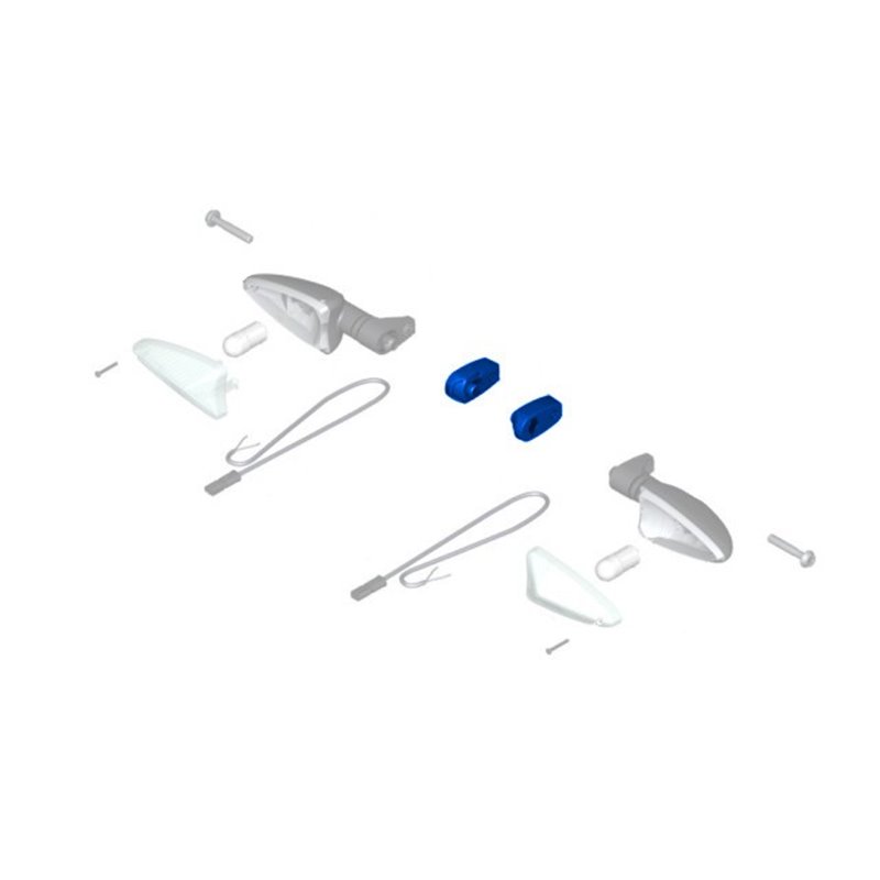 Adaptateur support de clignotant - R1200 R (K53), S1000 R (K47), F800 GS Adv. (K75)