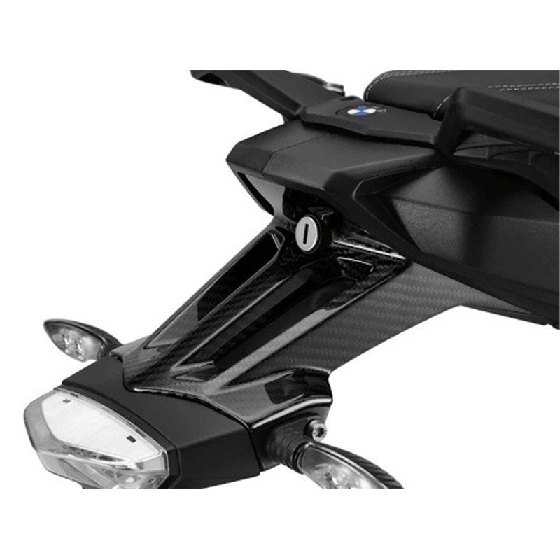 Cache HP Carbone pour support de plaque d'immatriculation - S1000XR