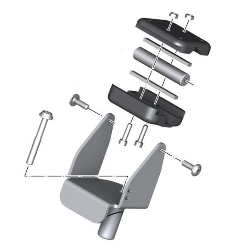 Support pour système de navigation BMW Motorrad - R nineT Racer (K32)