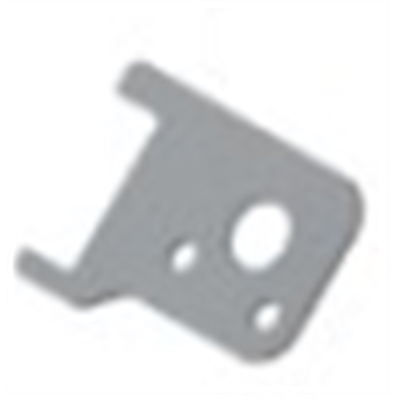Plaquette d'arrêt repose-pied passager