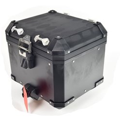 Topcase en aluminium noir pour BMW R1200GS (K50) / R1200GS Adventure (K25) R1250GS (K51) / F 850 GS (K81) / F 850 GSA (K82)