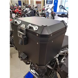 Topcase en aluminium noir pour BMW R1200GS (K50) / R1200GS Adventure (K25) R1250GS (K51) / F 850 GS (K81) / F 850 GSA (K82)