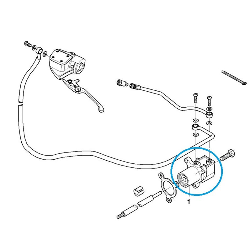 Cylindre recepteur d'embrayage BMW