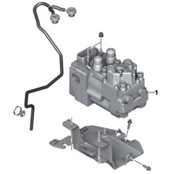 Modulateur de pression ABS Semi-intégral
