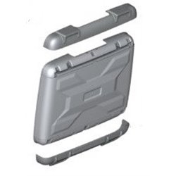 Couvercle de valise Vario latérale droite pour BMW R1200GS