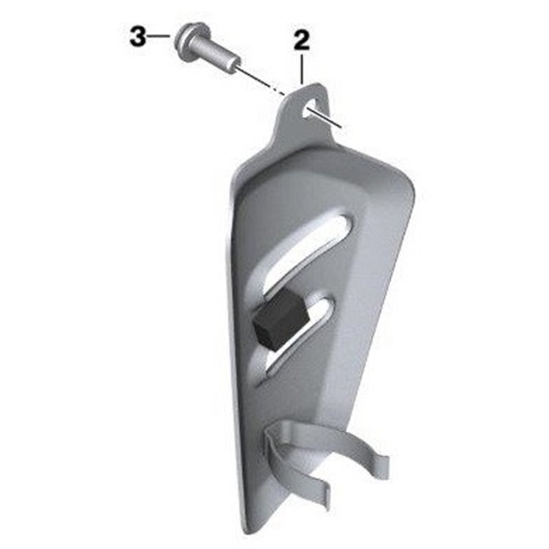 Cache radiateur en alluminium droit - R nineT (K21) Pure (K22) Scrambler (K23) Racer (K32) Scrambler (K23) Urban GS (K33)