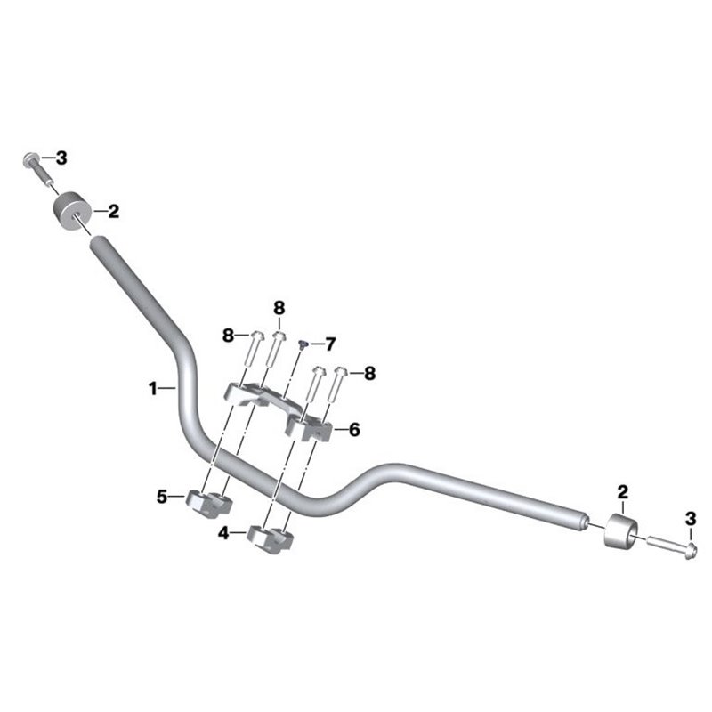 Vis cylindrique Embout de guidon