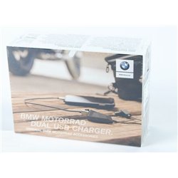 Chargeur double USB avec câble pour prise de courant 12V 120 CM