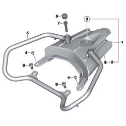 Poignée de maintien passager - F650GS, F700GS, F800GS/GSA