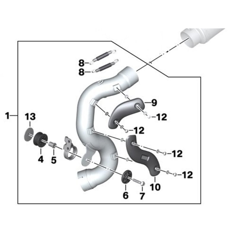Tube de liaison long - R nineT (K21)