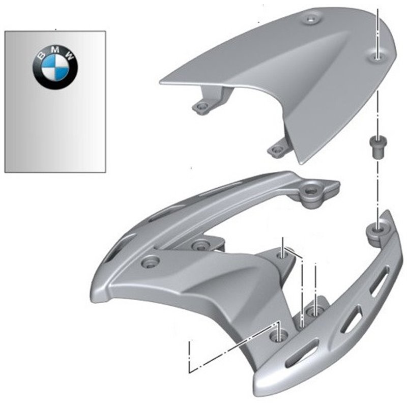 Porte bagage BMW K1300S/R et K1200R