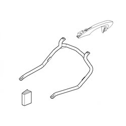 Support de valise pour BMW K1200S, K1200R et K1200R Sport