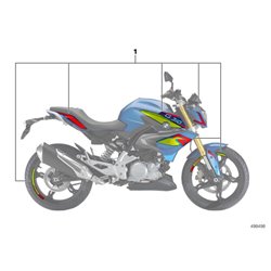 Autocollants Street - G310R (K03)