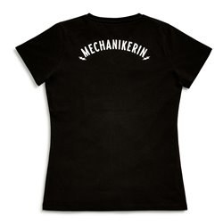T-shirt BMW Mechanikerin Noir Femme