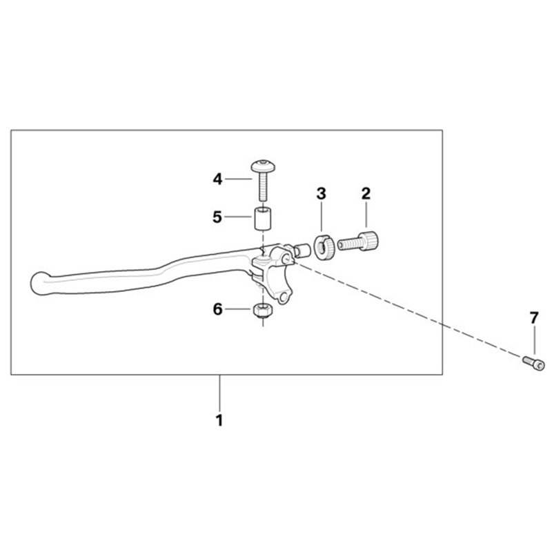 Vis de réglage Cable Bowden et contre ecrou BMW