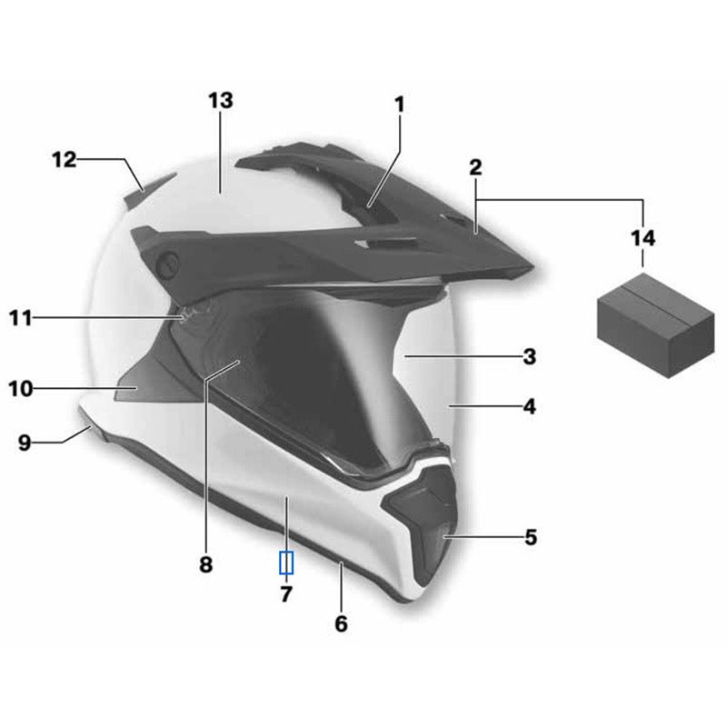 Garniture de tête - Casques GS