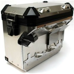 Valise aluminium gauche pour BMW R1200GS/GSA (K50/K51) - R1250GS/GSA (K50/K51) - F800GS (K81) - F850GS/GSA (K82/K81)