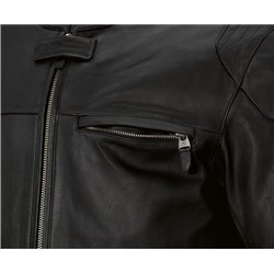 Blouson Schwabing cuir BMW Noir ou Bleu