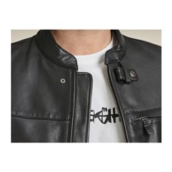 Blouson Schwabing cuir BMW Noir ou Bleu