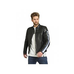 Blouson Schwabing cuir BMW Noir ou Bleu