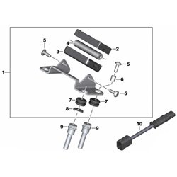 Support pour système de navigation BMW Motorrad - G310R/GS