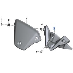 Support de bulle pour BMW - S 1000 R (K63)